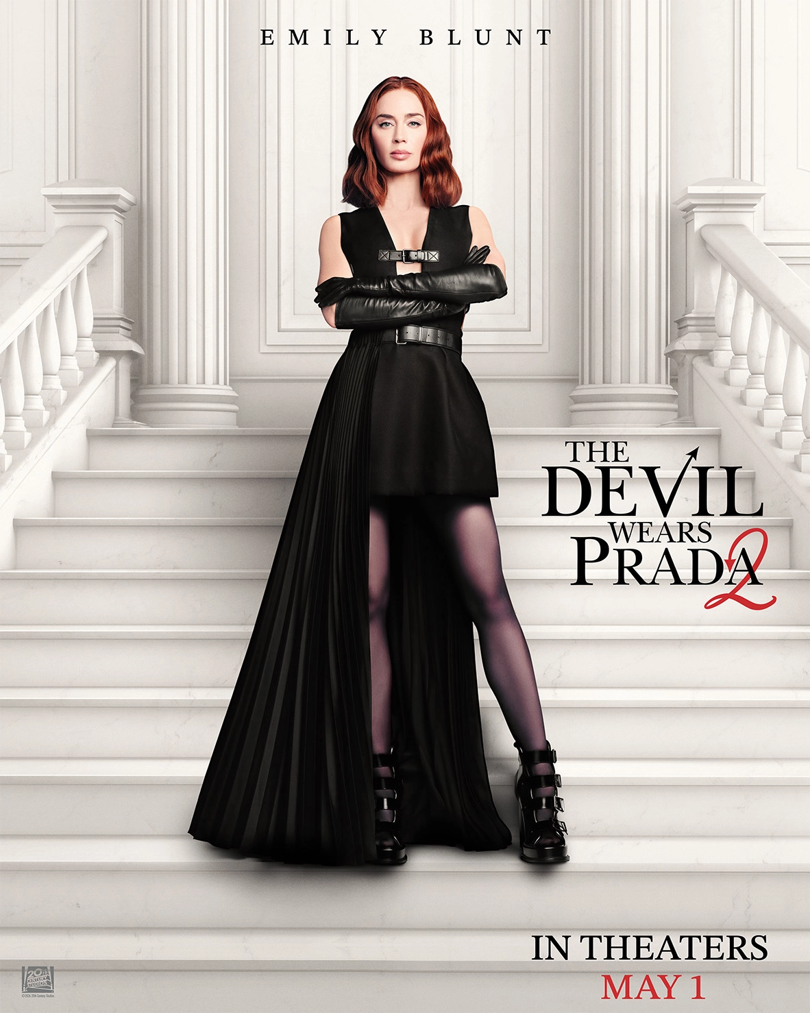 Il diavolo veste Prada 2 - Poster del personaggio di Emily Blunt nei panni di Emily Charlton