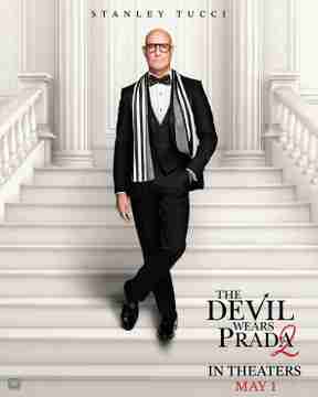 The Devil Wears Prada 2 - Stanley Tucci as Nigel Kipling Character Poster