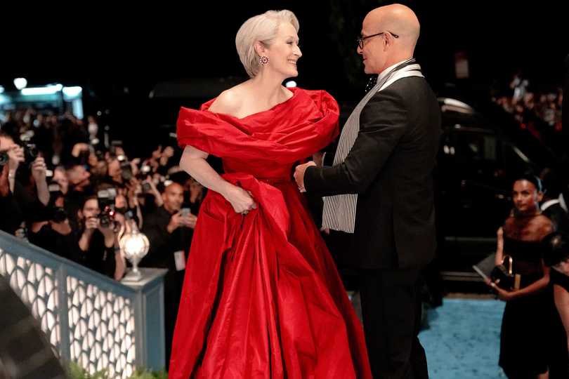 The Devil Wears Prada 2 - Miranda and Nigel at the Gala