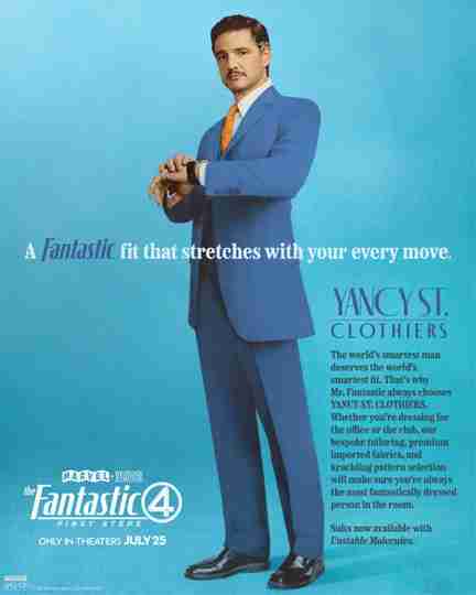 The Fantastic Four: First Steps - Mr. Fantastic Suit Promo Poster