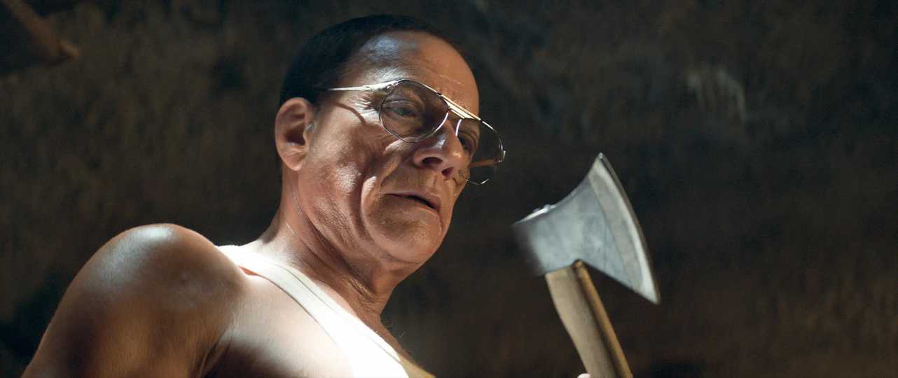 The Gardener - Jean-Claude Van Damme with an Axe