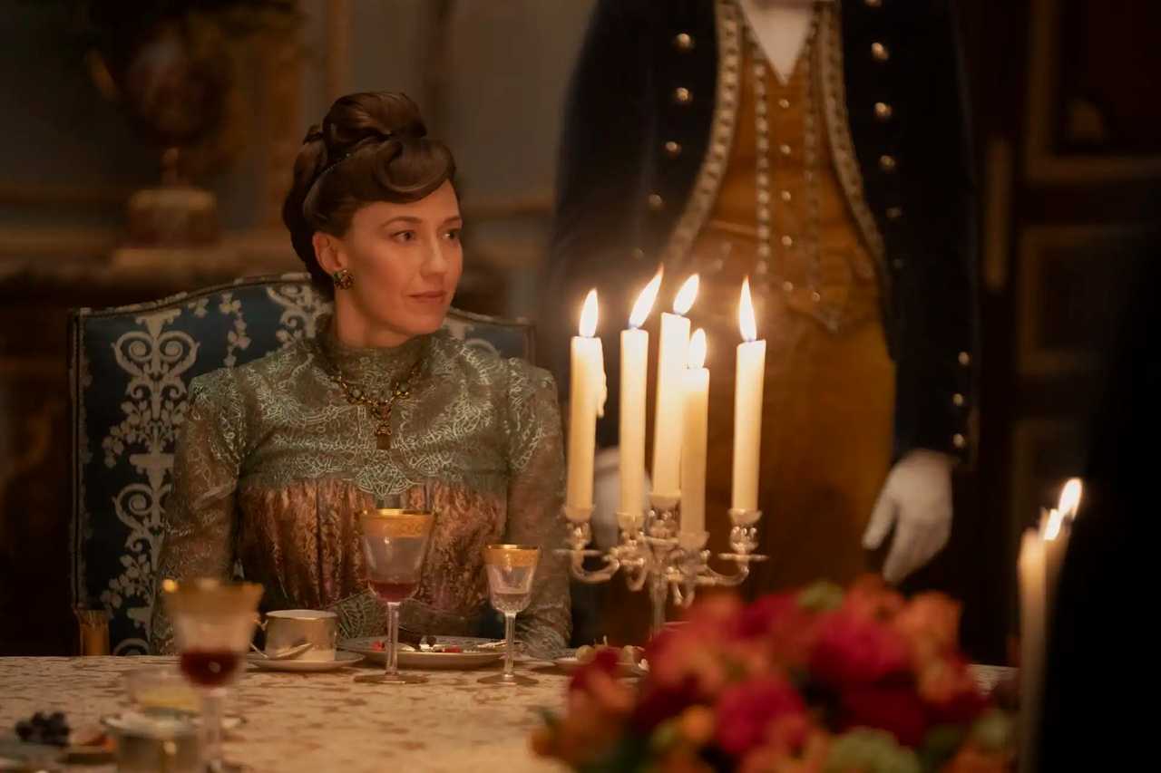 The Gilded Age Season 3 - Carrie Coon Scene