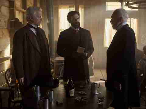 The Gilded Age Season 3 - CJ Wilson, Morgan Spector and Patrick Page