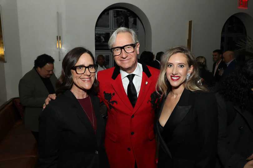 The Housemaid - Rebecca Sonnenshine, Paul Feig and Laura Fischer at the New York Premiere
