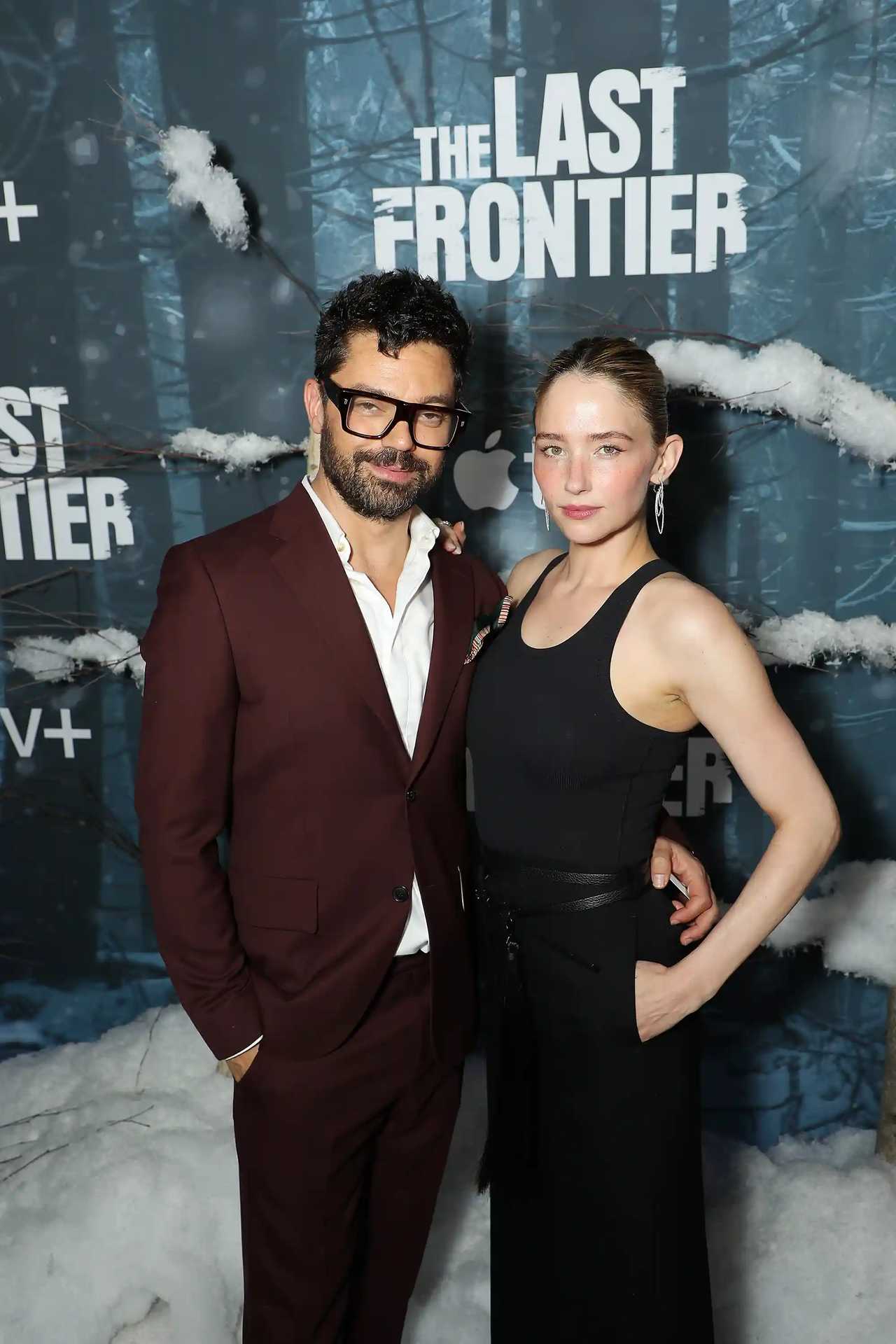 The Last Frontier Season 1 - Dominic Cooper and Haley Bennett at the Global Premiere