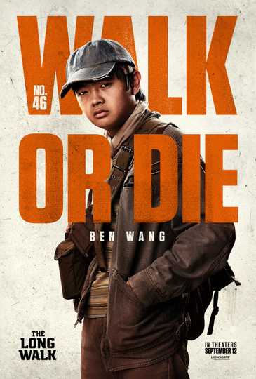 The Long Walk - Ben Wang Character Poster