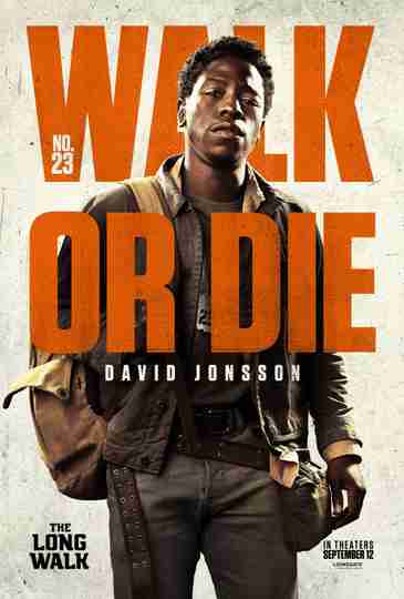 The Long Walk - David Jonsson Character Poster