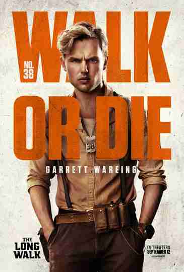 The Long Walk - Garrett Wareing Character Poster