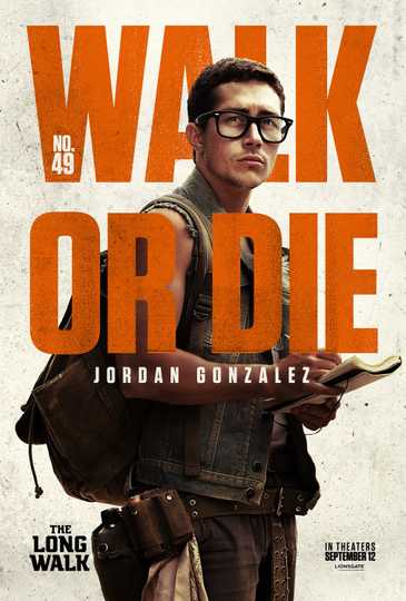The Long Walk - Jordan Gonzalez Character Poster