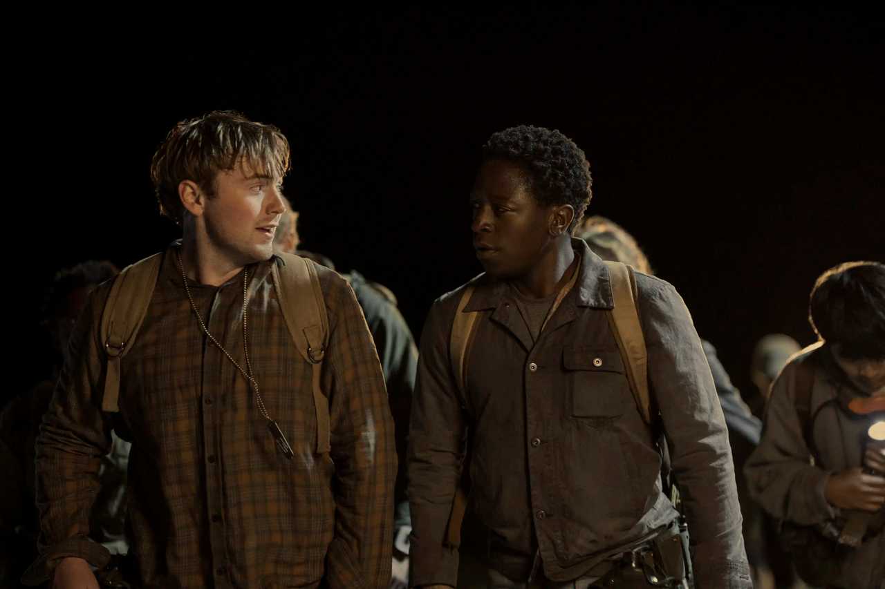 The Long Walk - First Look at Cooper Hoffman and David Jonsson on a Night Walk