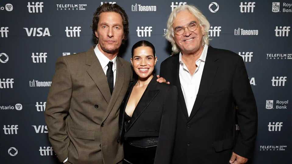 The Lost Bus - Matthew McConaughey, America Ferrera and Paul Greengrass at the World Premiere TIFF 2025