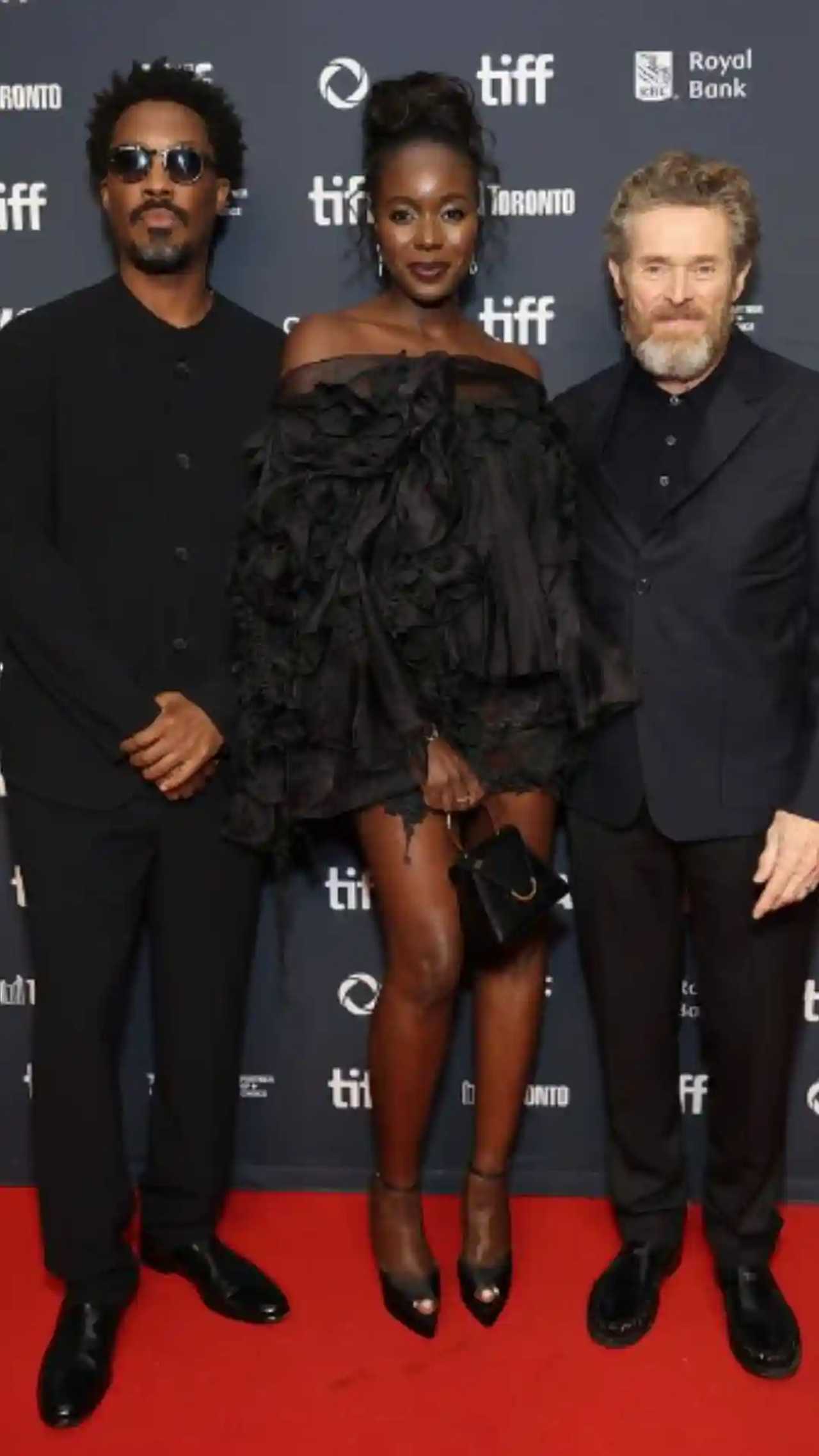 The Man in My Basement - Corey Hawkins, Anna Diop and Willem Dafoe at the World Premiere  TIFF 2025
