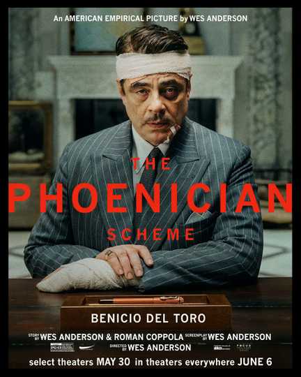 The Phoenician Scheme - Benicio del Toro Character Poster