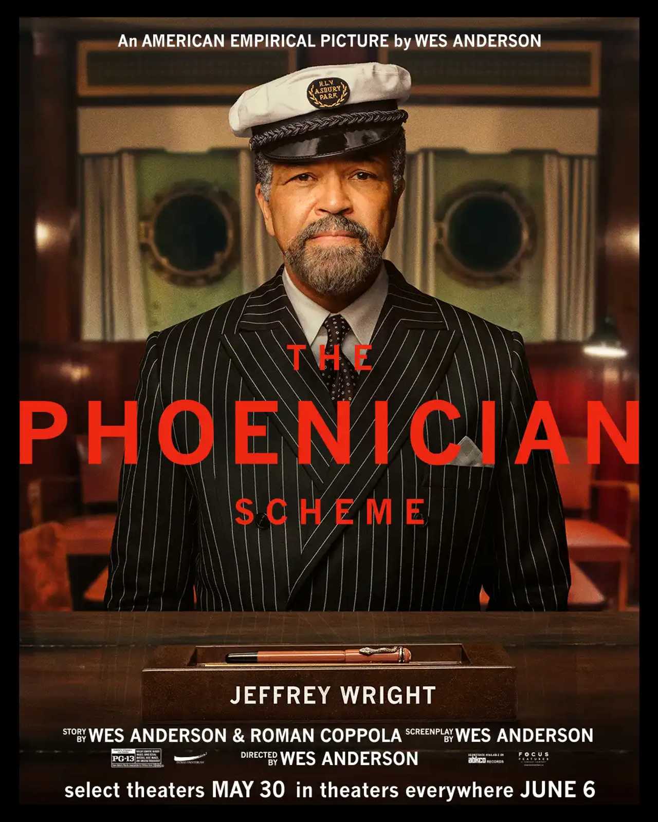 The Phoenician Scheme - Jeffrey Wright Character Poster	