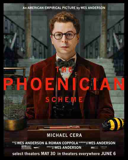 The Phoenician Scheme - Michael Cera Character Poster