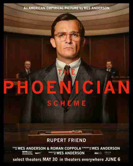 The Phoenician Scheme - Rupert Friend Character Poster