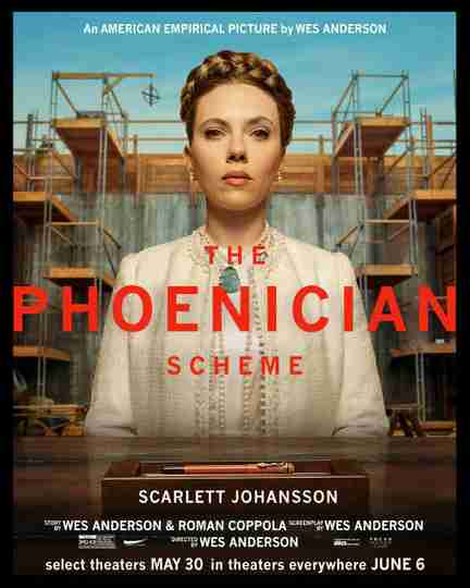 The Phoenician Scheme - Scarlett Johansson Character Poster