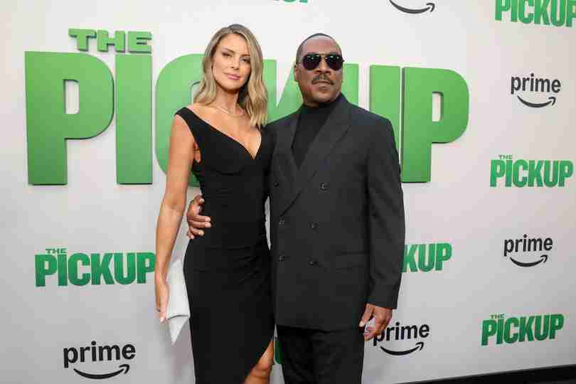 The Pickup - Eddie Murphy and Paige Butcher at Los Angeles Premiere