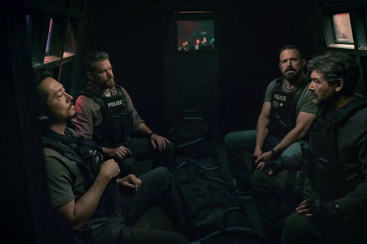 The Rip - Steven Yeun, Matt Damon, Ben Affleck and Kyle Chandler