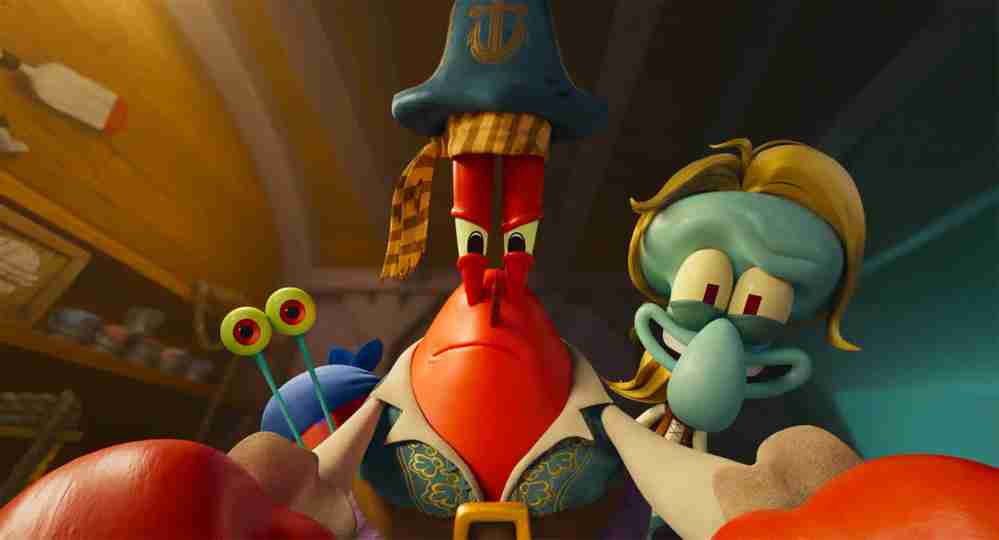 The SpongeBob Movie: Search for SquarePants - Mr. Krabs, Squidward and Gary