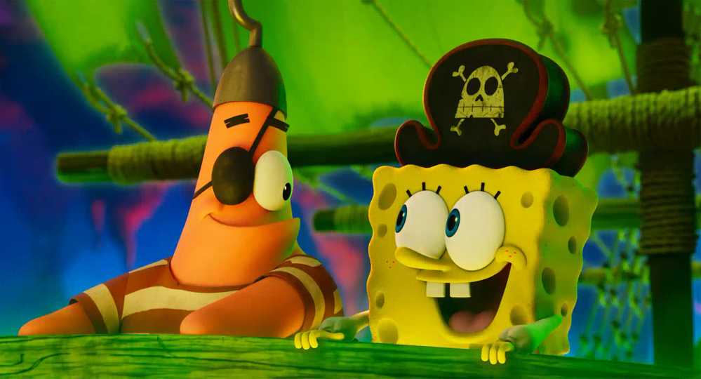 The SpongeBob Movie: Search for SquarePants - SpongeBob and Patrick in Pirate Gear