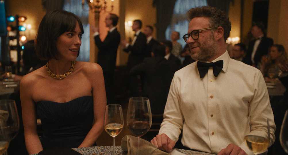 The Studio - Rebecca Hall and Seth Rogen Share a Moment