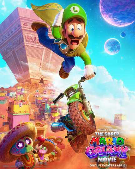 The Super Mario Galaxy Movie - Luigi Character Poster