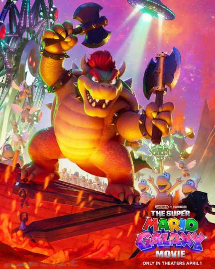 The Super Mario Galaxy Movie - Bowser Character Poster