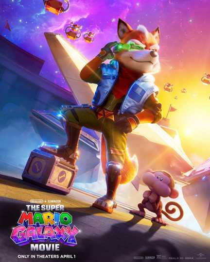 The Super Mario Galaxy Movie - Fox McCloud Character Poster