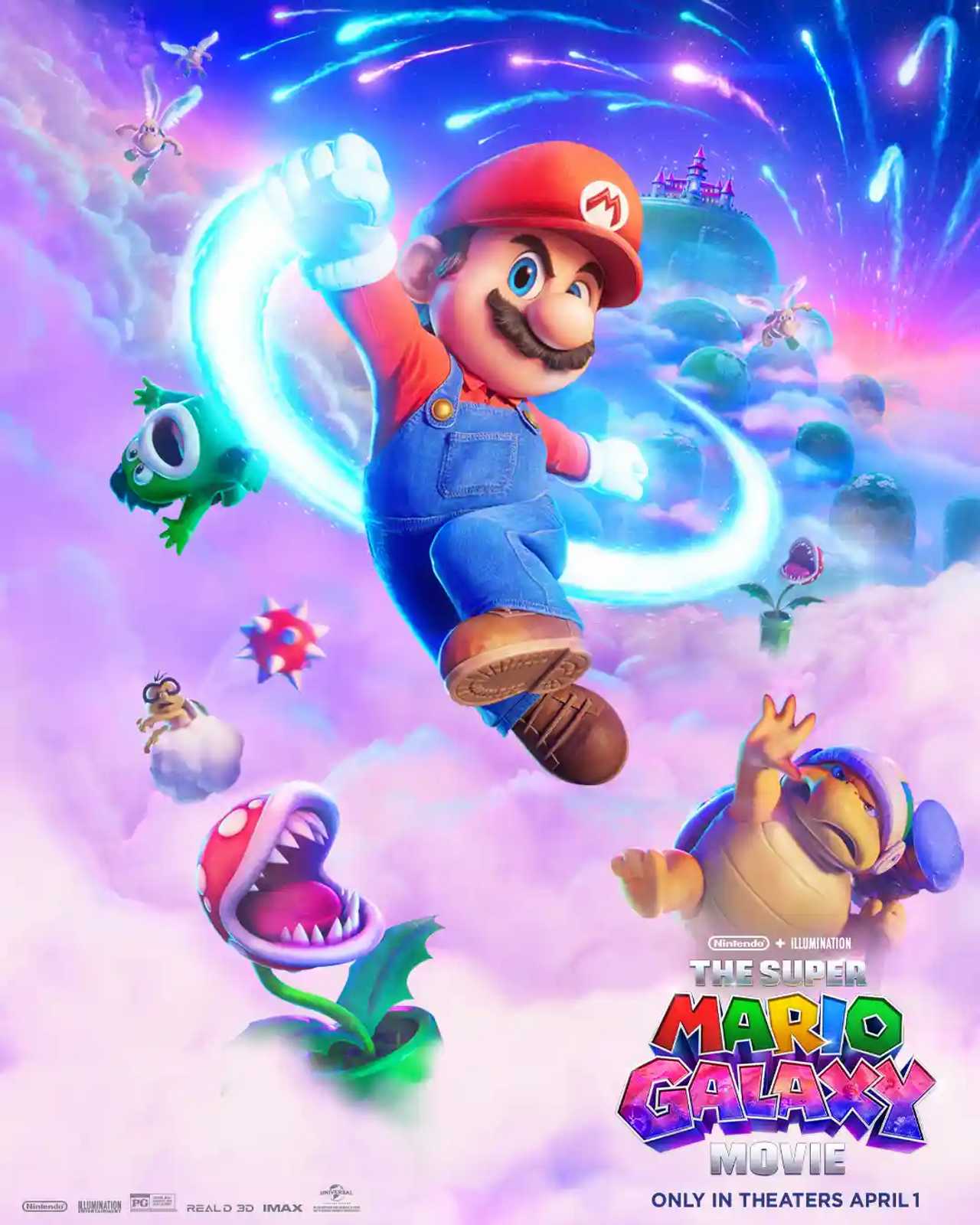 The Super Mario Galaxy Movie - Mario Character Poster
