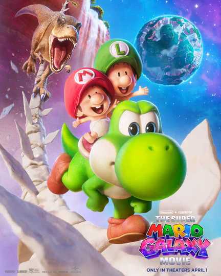 The Super Mario Galaxy Movie - Yoshi Character Poster