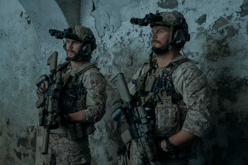 The Terminal List: Dark Wolf Season 1 - First Look at Taylor Kitsch and Chris Pratt with the Gun