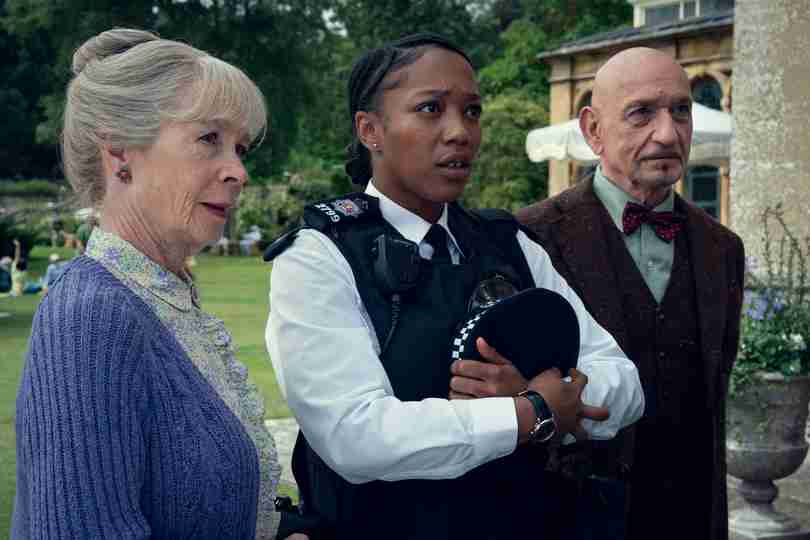 The Thursday Murder Club - First Look at Celia Imrie, Naomi Ackie, Sir Ben Kingsley