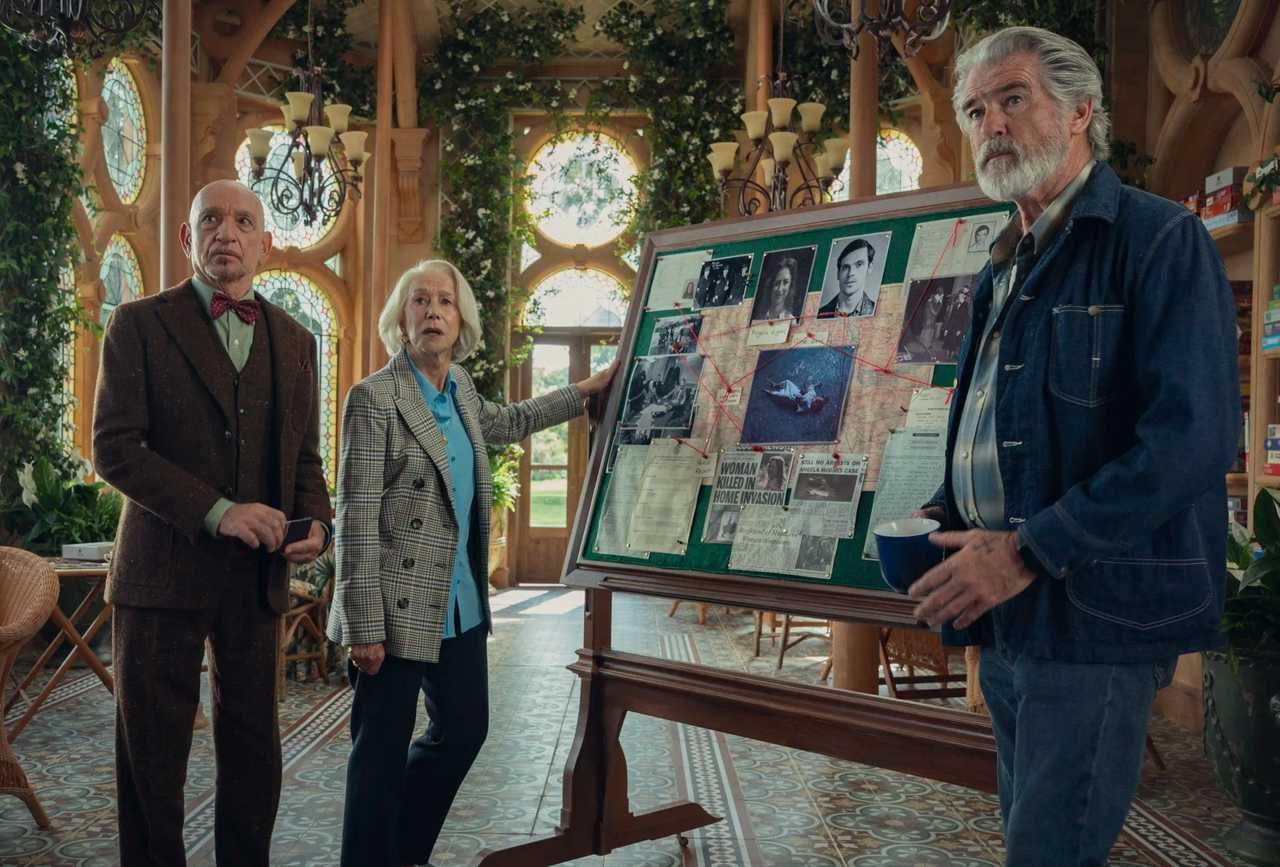 The Thursday Murder Club - First Look at Helen Mirren, Pierce Brosnan, Sir Ben Kingsley