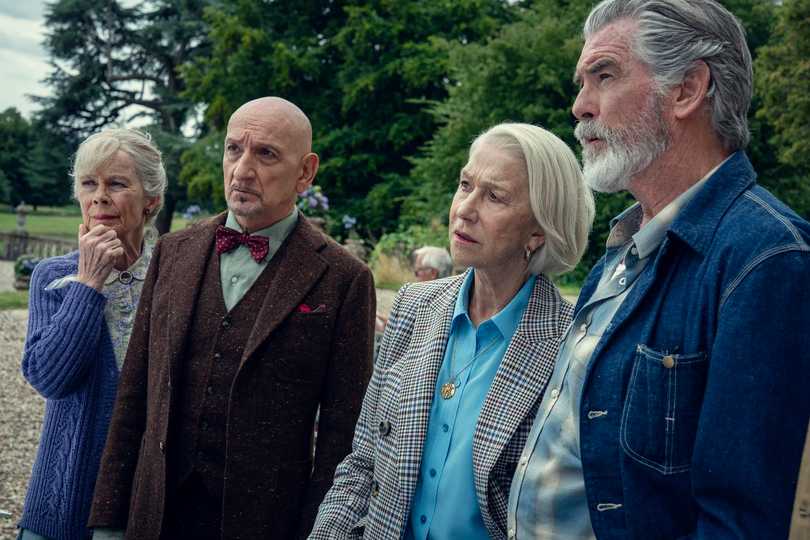 The Thursday Murder Club - First Look at Helen Mirren, Pierce Brosnan, Celia Imrie, Sir Ben Kingsley