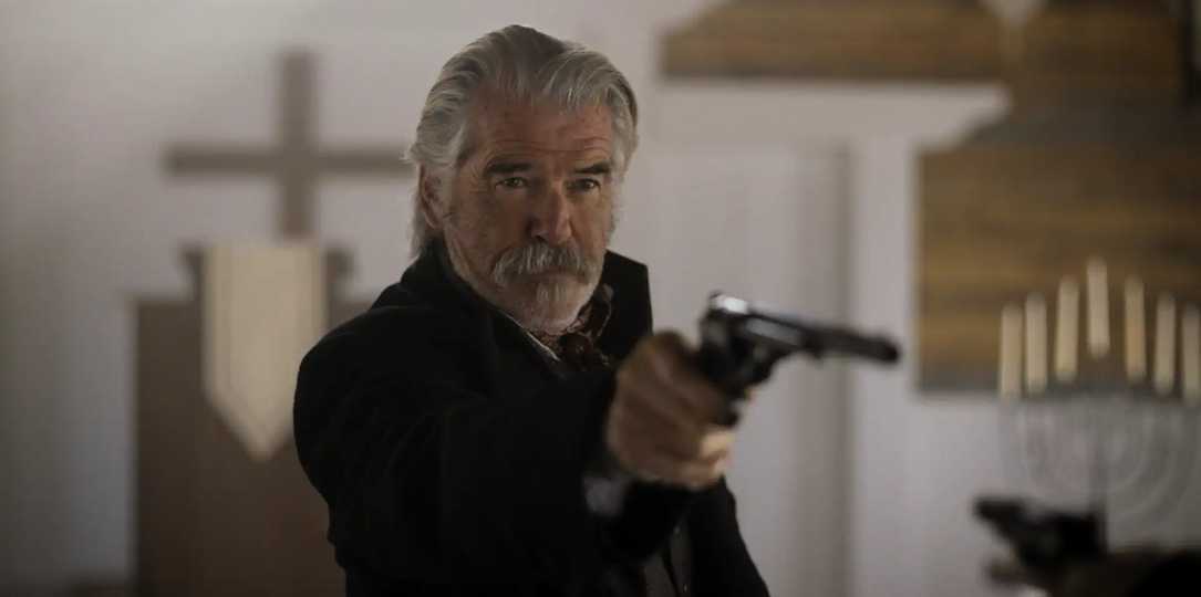 The Unholy Trinity - Pierce Brosnan with the Gun