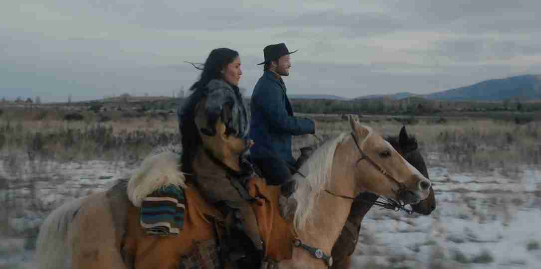 The Unholy Trinity - Q'orianka Kilcher and Brandon Lessard Across the Plains