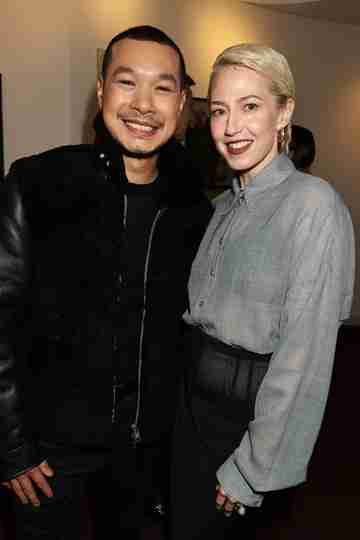 The White Lotus Season 3 - Tayme Thapthimthong and Carrie Coon at the Screening Event