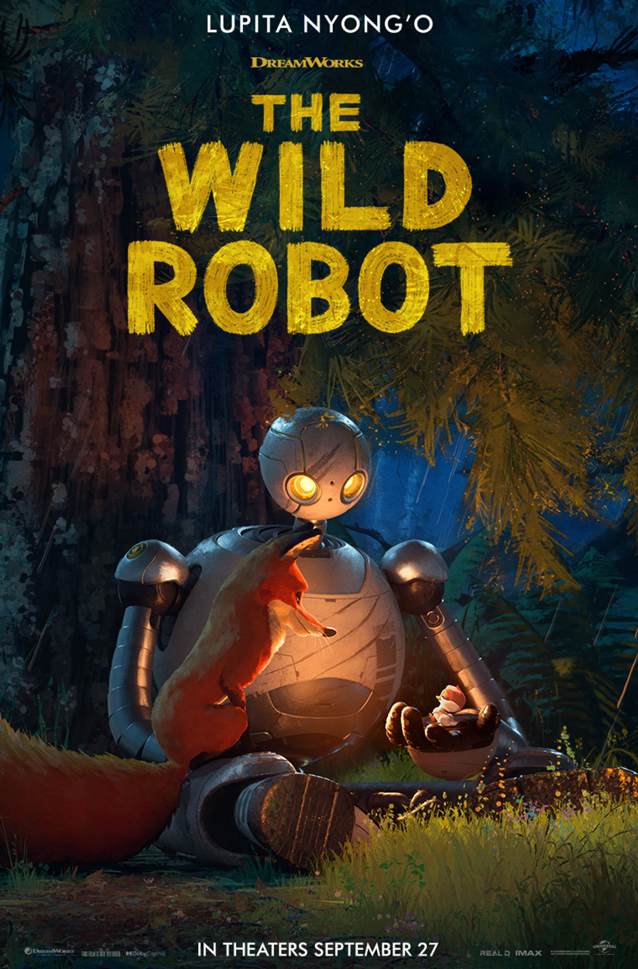 The Wild Robot - Official Poster - Heartfelt Connections in the Wilderness