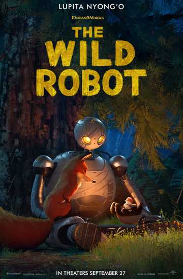 The Wild Robot - Official Poster - Heartfelt Connections in the Wilderness