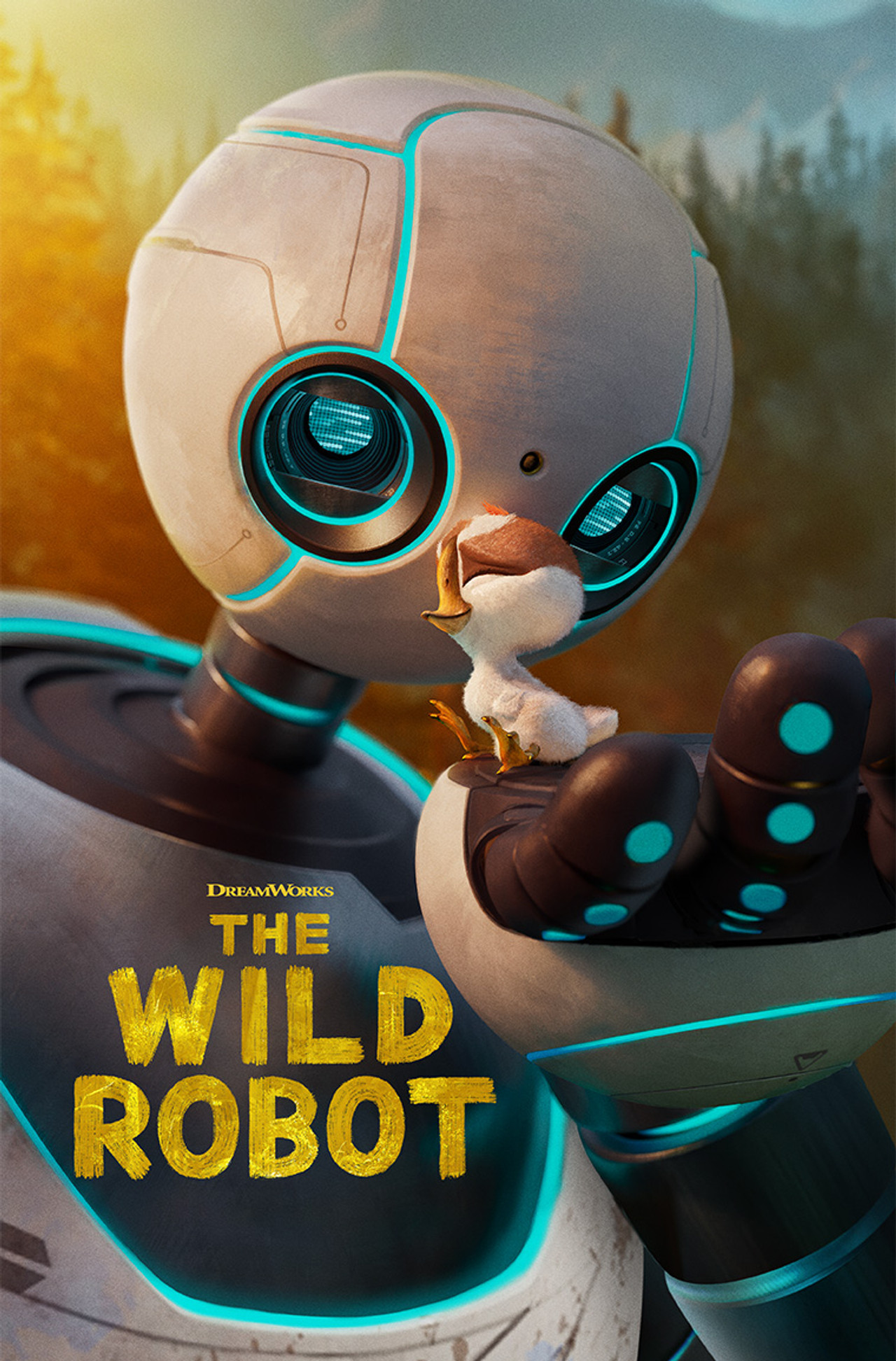 The Wild Robot - Official Poster - A Heartwarming Bond