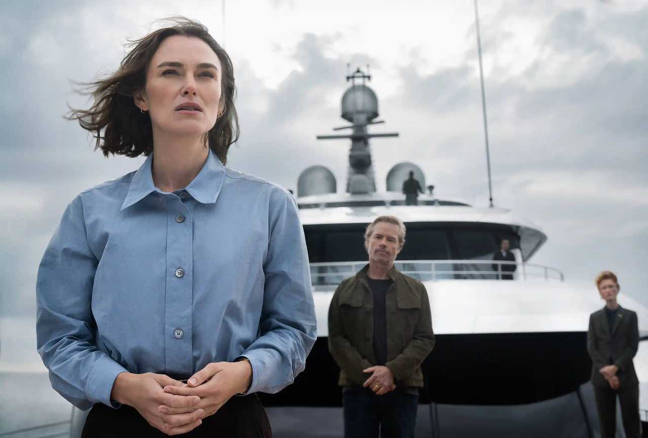 The Woman in Cabin 10 - Keira Knightley and Guy Pearce