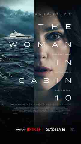 The Woman in Cabin 10 - Official Teaser Poster