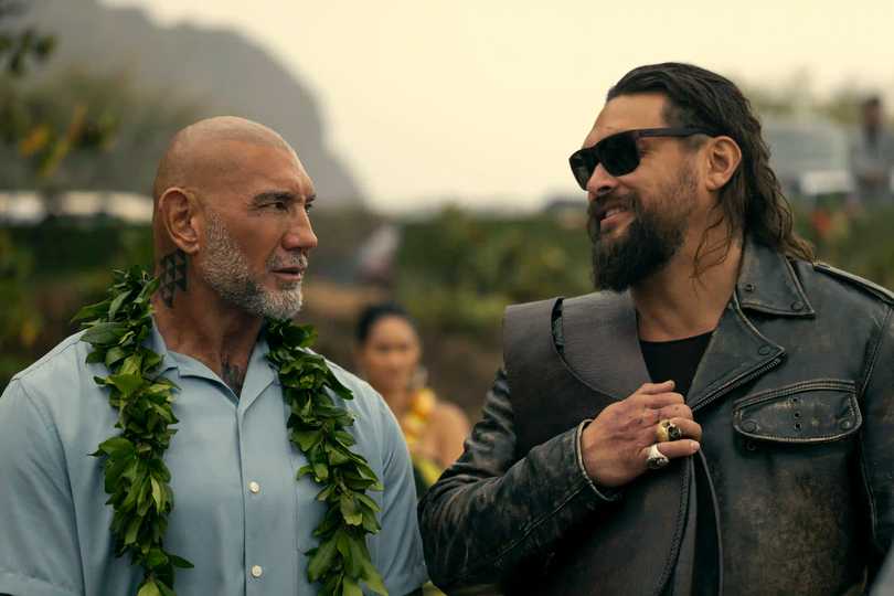 The Wrecking Crew - First Look at Dave Bautista and Jason Momoa 