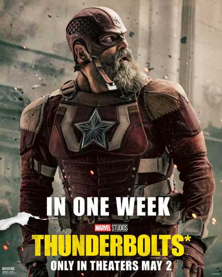Thunderbolts* - David Harbour One Week Poster