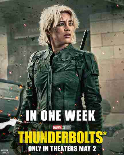Thunderbolts* - Florence Pugh One Week Poster