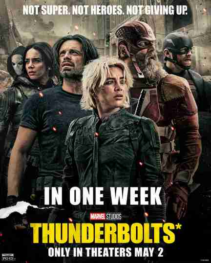 Thunderbolts* - One Week Poster