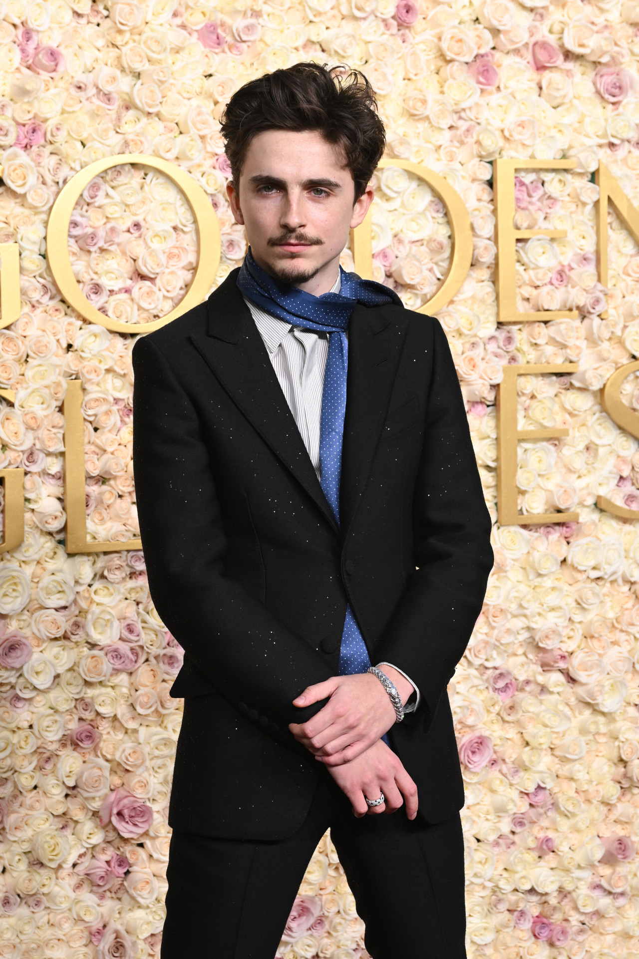 Timothée Chalamet at the 82nd Annual Golden Globes