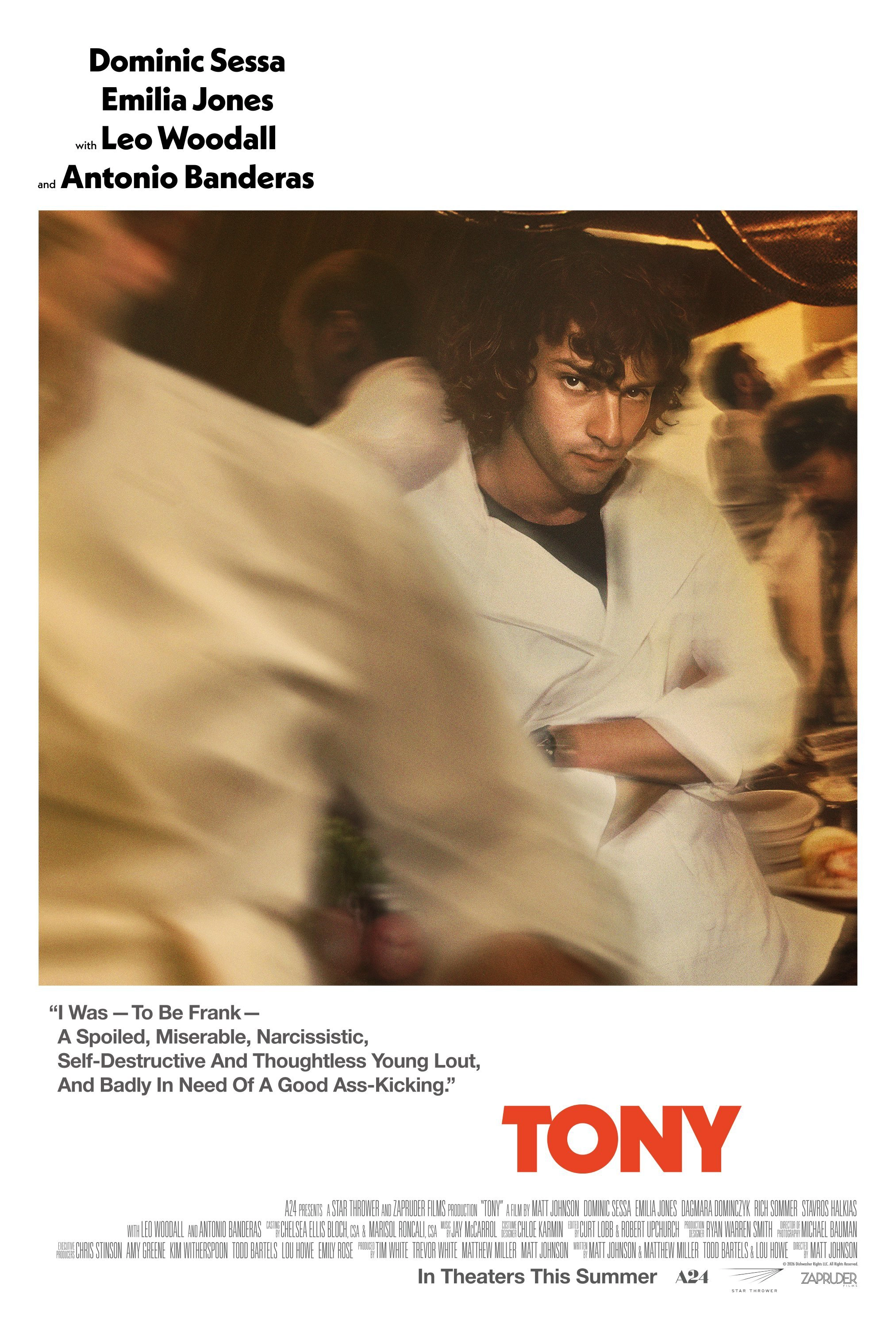 Tony - Manifesto ufficiale