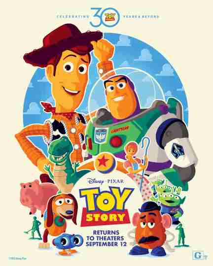 Toy Story - 30th Anniversary Theatrical Re-Release Poster